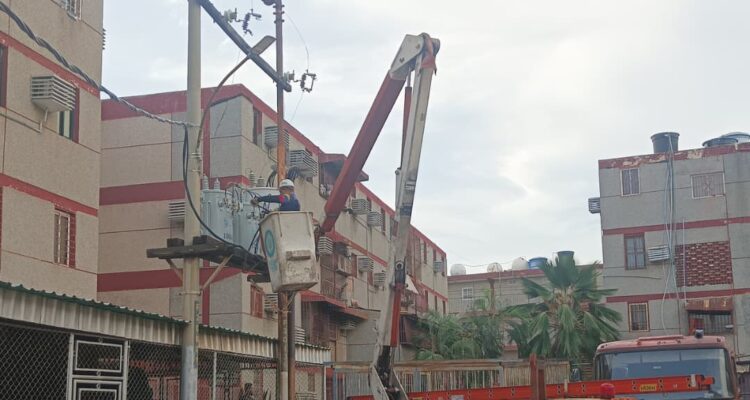 Alcaldía y Corpoelec restablecen electricidad en edificios de San Francisco 1 Electricidad