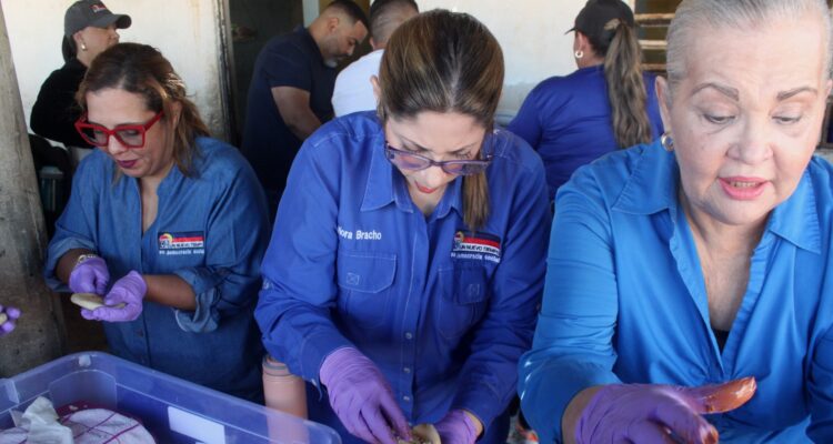 UNT llevó jornada social a Jesús de Nazareth en el Día Internacional de la Arepa 1 UNT