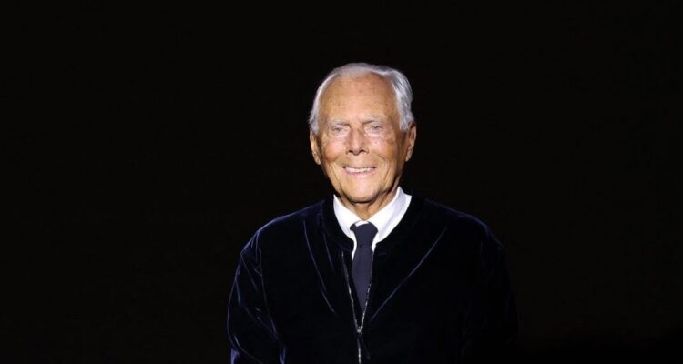 Murió el diseñador de moda italiano Giorgio Armani 1 Armani