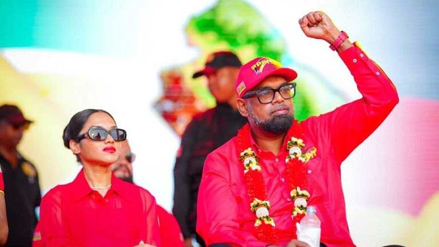 Irfaan Alí fue proclamado oficialmente presidente reelecto de Guyana 2 guyana 1
