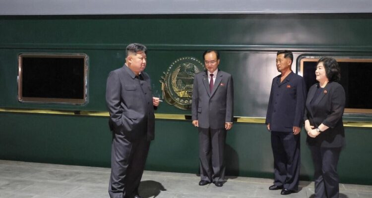 Kim Jong-un llegó a Pekín para asistir a desfile militar 1 Kim
