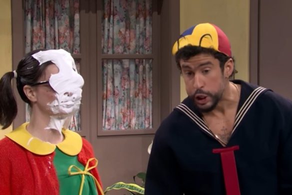 Bad Bunny revivió a Kiko del Chavo del 8 en el Saturday Night Live 2 Bad Bunny revive a Kiko del Chavo del 8 en el Saturday Night Live 585x390 1