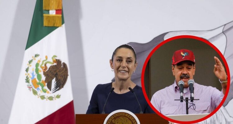 Presidenta de México negó en agosto tener información sobre vínculos entre el presidente Nicolás Maduro y cárteles 1 Presidenta de México Claudia