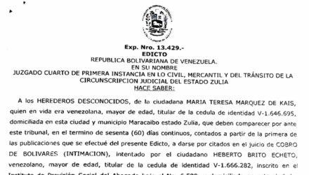 Herederos desconocidos
