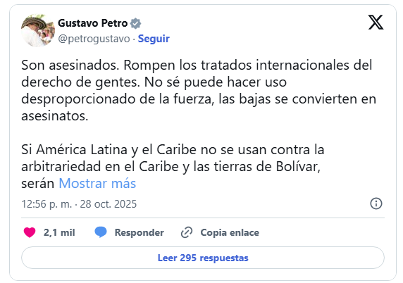 Mensaje Petro