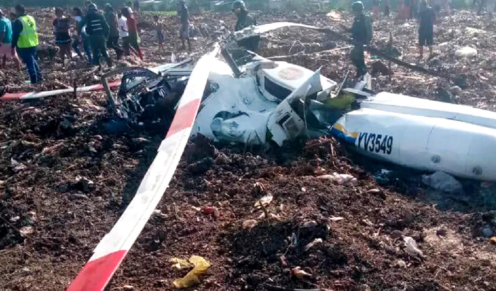 Ministro Padrino López confirmó fallecimiento de dos militares tras accidente aéreo en el estado Aragua 2 Mueren dos funcionarios de la FANB tras accidente aereo en Aragua 1 r