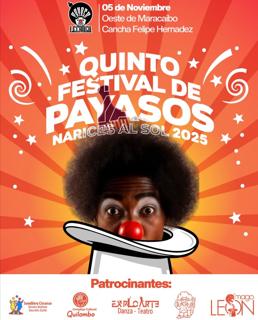 Realizarán el quinto festival de payasos «Narices al Sol» 2 Screenshot 20251027 123550