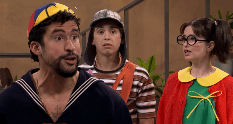 Bad Bunny revivió a Kiko del Chavo del 8 en el Saturday Night Live 1 Bad