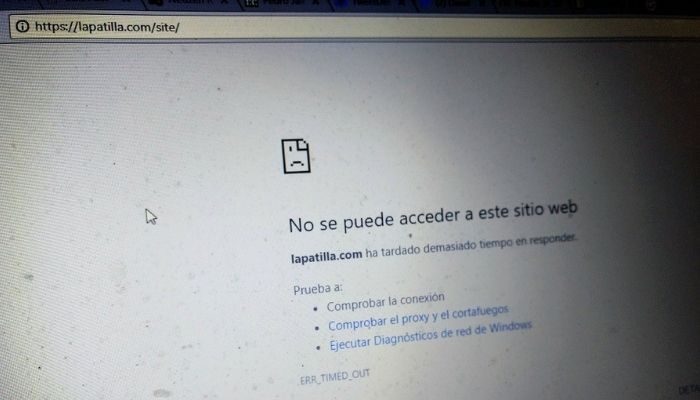 bloqueo web