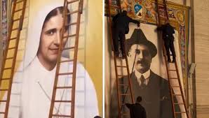 El Vaticano develó las imágenes oficiales de San José Gregorio y de Santa madre Carmen 2 images