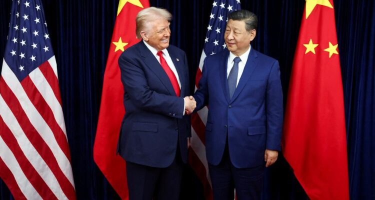 Trump redujo al 10 % los aranceles para China por el fentanilo tras reunirse con Xi 1 XI- TRUMP