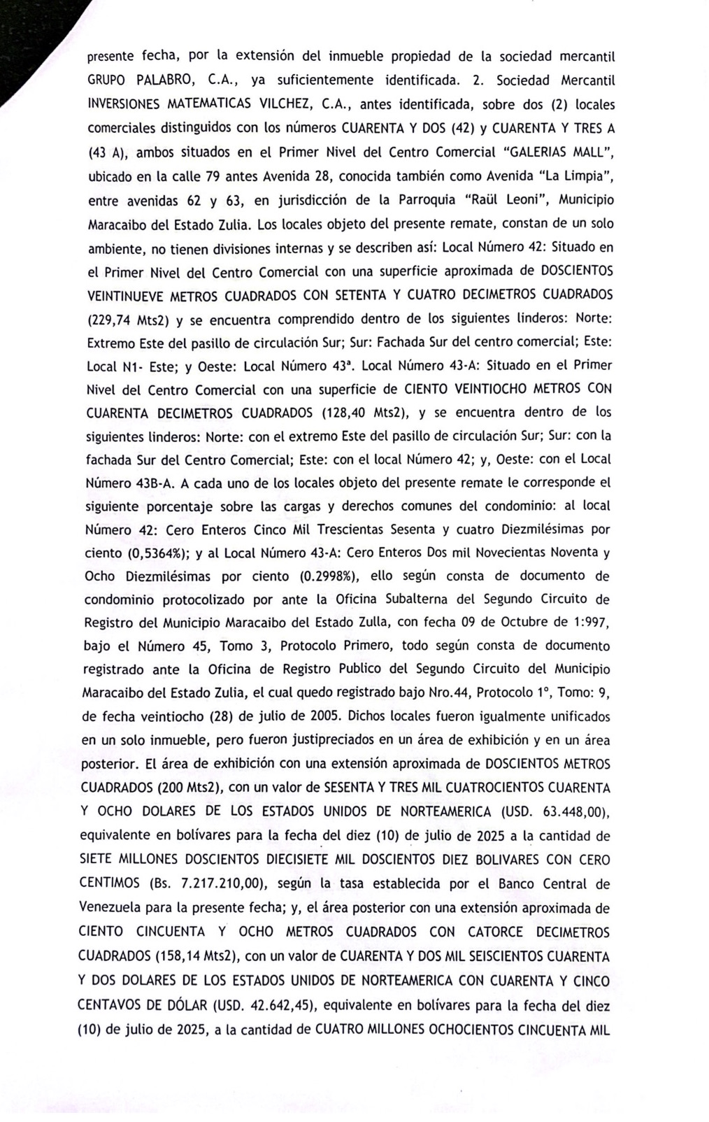 2do Cartel Remate Galerias6