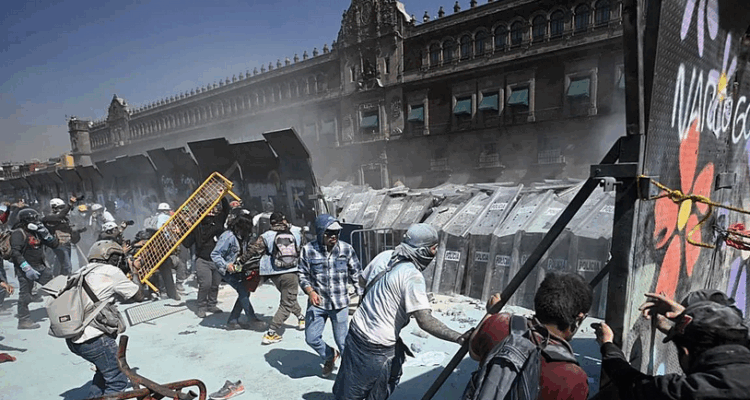 La generación Z se le alzó a Sheinbaum en México (Buenas fotos) 1 generación Z