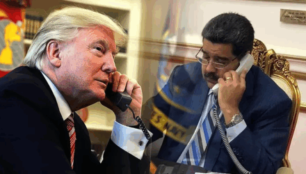 Trump y Maduro