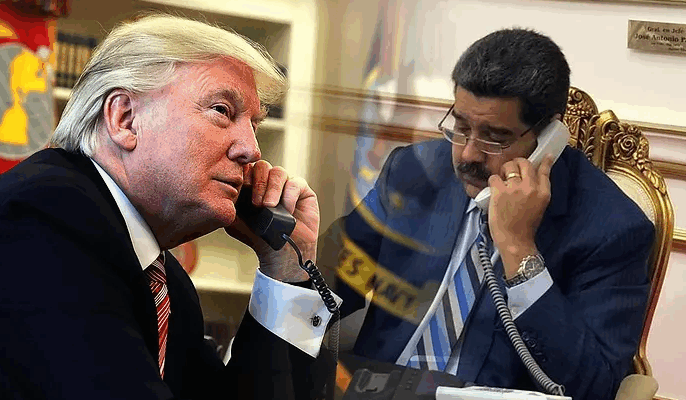Trump y Maduro