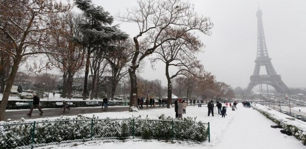 Francia se prepara para un fin de semana con temperaturas bajo cero y nevadas 2 Frio en Francia