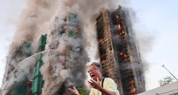 Subió a 36 los muertos por incendio en Hong Kong. Hay 279 personas desaparecidas 1 Hong Kong incendio