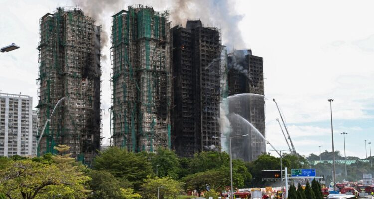 Subió a 128 muertos y 200 desaparecidos por incendio en edificios en Hong Kong 1 Incendio Hong Kong