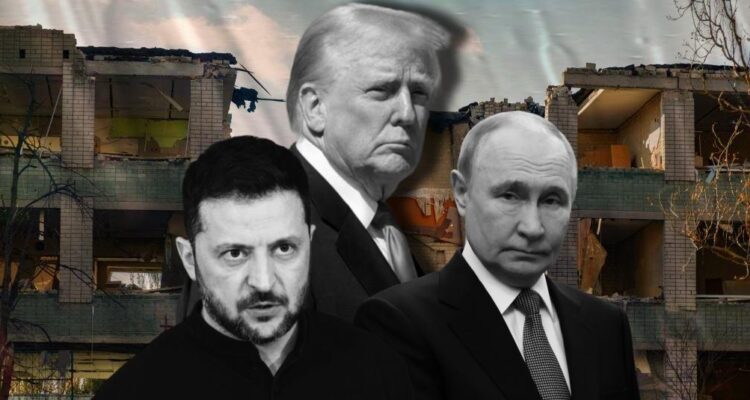 Trump dijo que Putin y Zelenski han acordado un alto el fuego del 9 al 11 de mayo 1 Trump. Putin. Zelensky