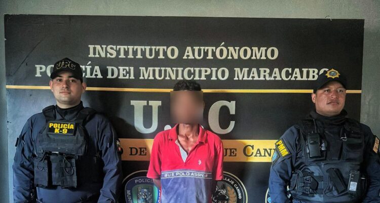 Policía de Maracaibo detiene a un azote de la parroquia Olegario Villalobos 1 Policía