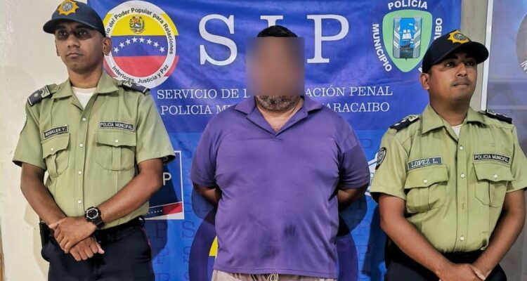 Polimaracaibo detuvo a un hombre solicitado por violencia sexual en el sector El Milagro 1 Hombre detenido por Polimaracaibo