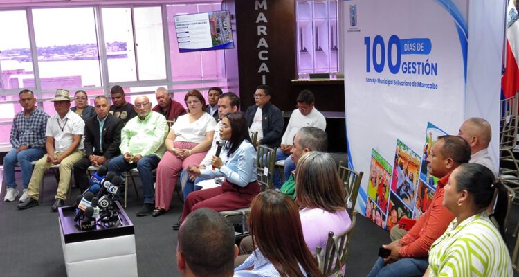 Concejo Municipal Bolivariano de Maracaibo rindió cuenta de sus primeros 100 días de gestión 1 Concejo