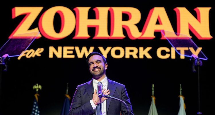 El socialista demócrata Zohran Mamdani ganó la alcaldía de Nueva York 1 Mandani