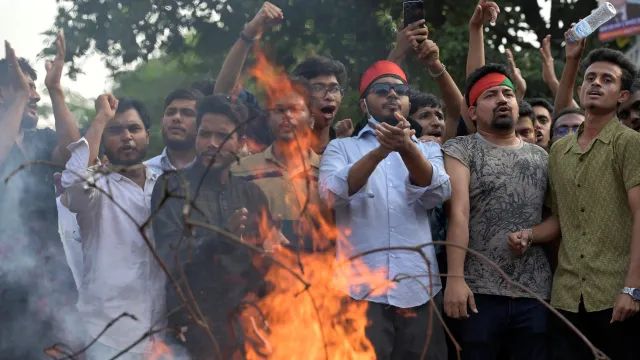 Tribunal de Bangladés condenó a pena de muerte a exprimera ministra Sheikh Hasina 2 protestas primer ministro2028129 0