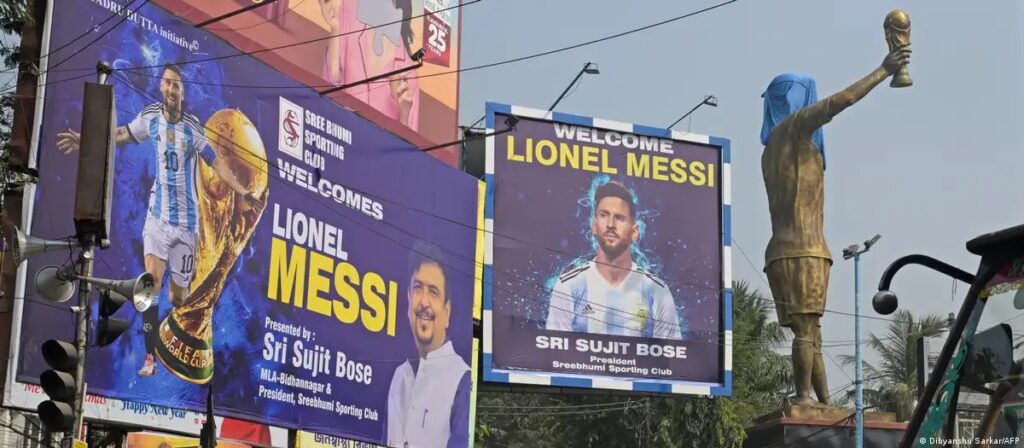 Messi inaugurará estatua de 21 metros de sí mismo en India 2 Estatua de Messi