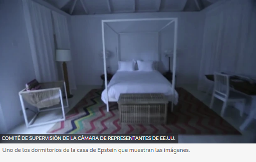Las imágenes inéditas de la isla privada en el Caribe en la que Jeffrey Epstein cometió sus crímenes sexuales 3 Habitacion casa Epstein