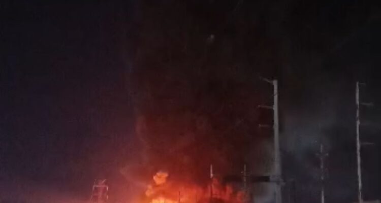 Bomberos incendio