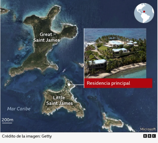 Las imágenes inéditas de la isla privada en el Caribe en la que Jeffrey Epstein cometió sus crímenes sexuales 4 Isla