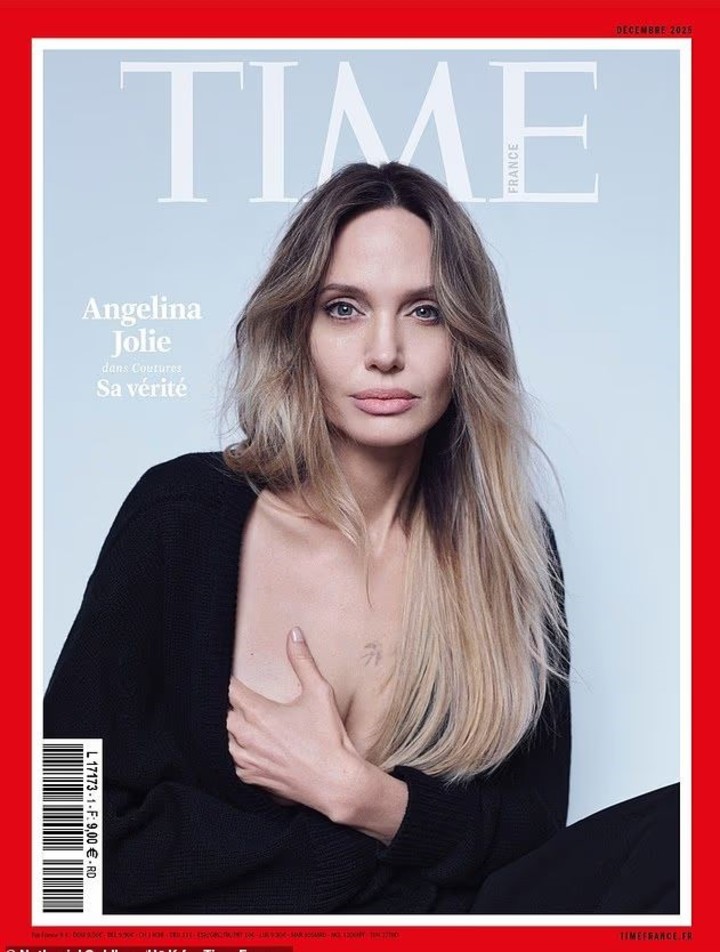 Angelina Jolie enseñó por primera vez las cicatrices de su mastectomía 2 Jolie