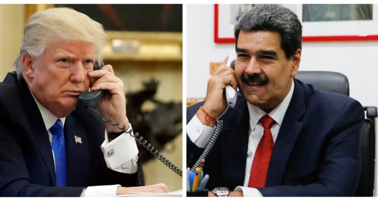 Donald Trump habló sobre su conversación «no muy fructífera» con el presidente Maduro 1 Maduro, Trump