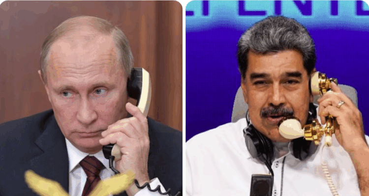 Putin llamó al presidente Maduro para expresarle su apoyo en medio de las crecientes tensiones con EE. UU. 1 Maduro- Putin