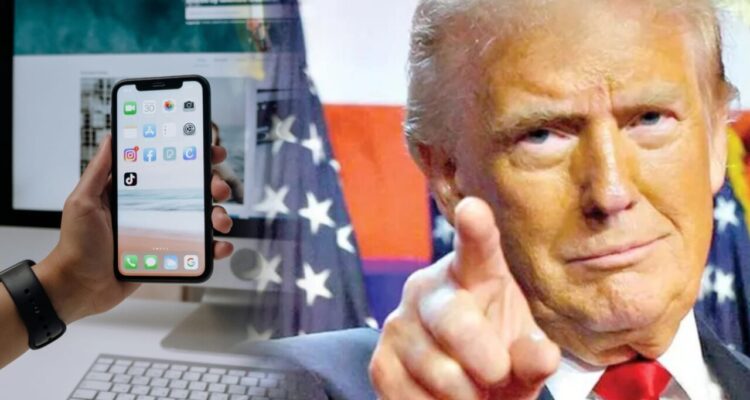 Trump planea revisarle las redes sociales a los turistas 1 Trump- Redes