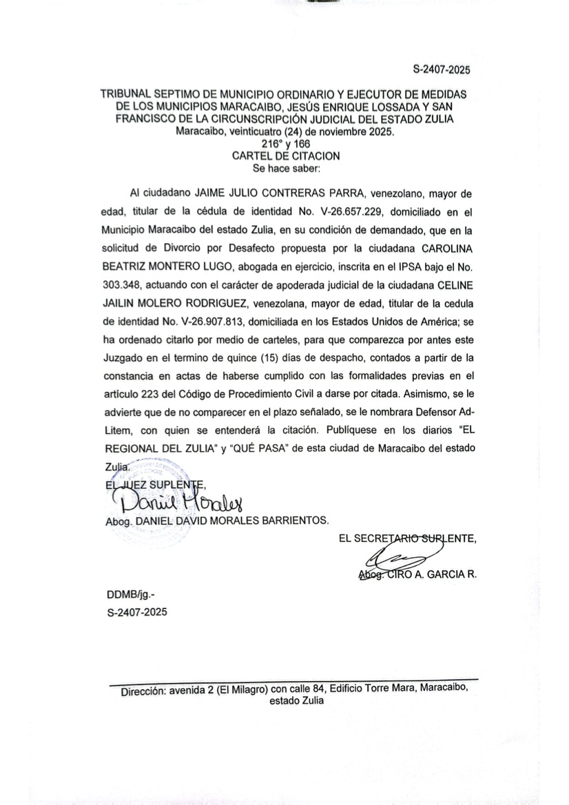 cartel 2407