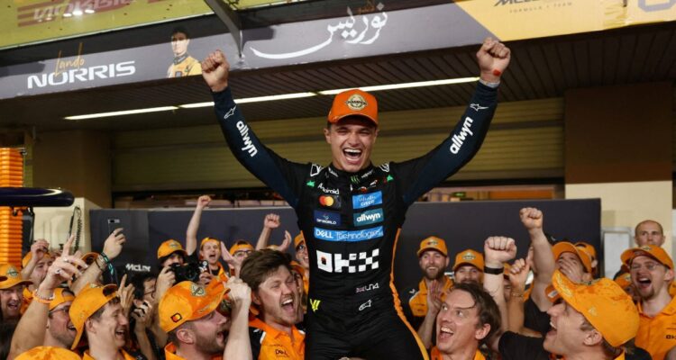 Lando Norris, nuevo campeón del mundo de Fórmula Uno 1 Norris