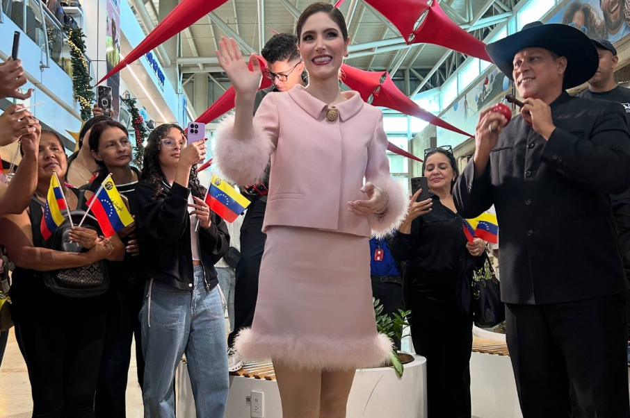 Stephany Abasali llegó al País como segunda finalista del Miss Universo 2 stephany abasali miss venezuela