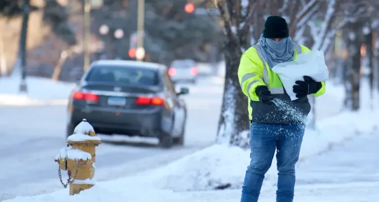 Millones de estadounidenses continuarán bajo peligrosa ola de frío este fin de semana 1 Frio