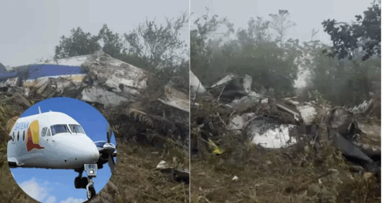 Mueren un congresista y otras 14 personas tras estrellarse un avión en el noreste de Colombia 1 avión