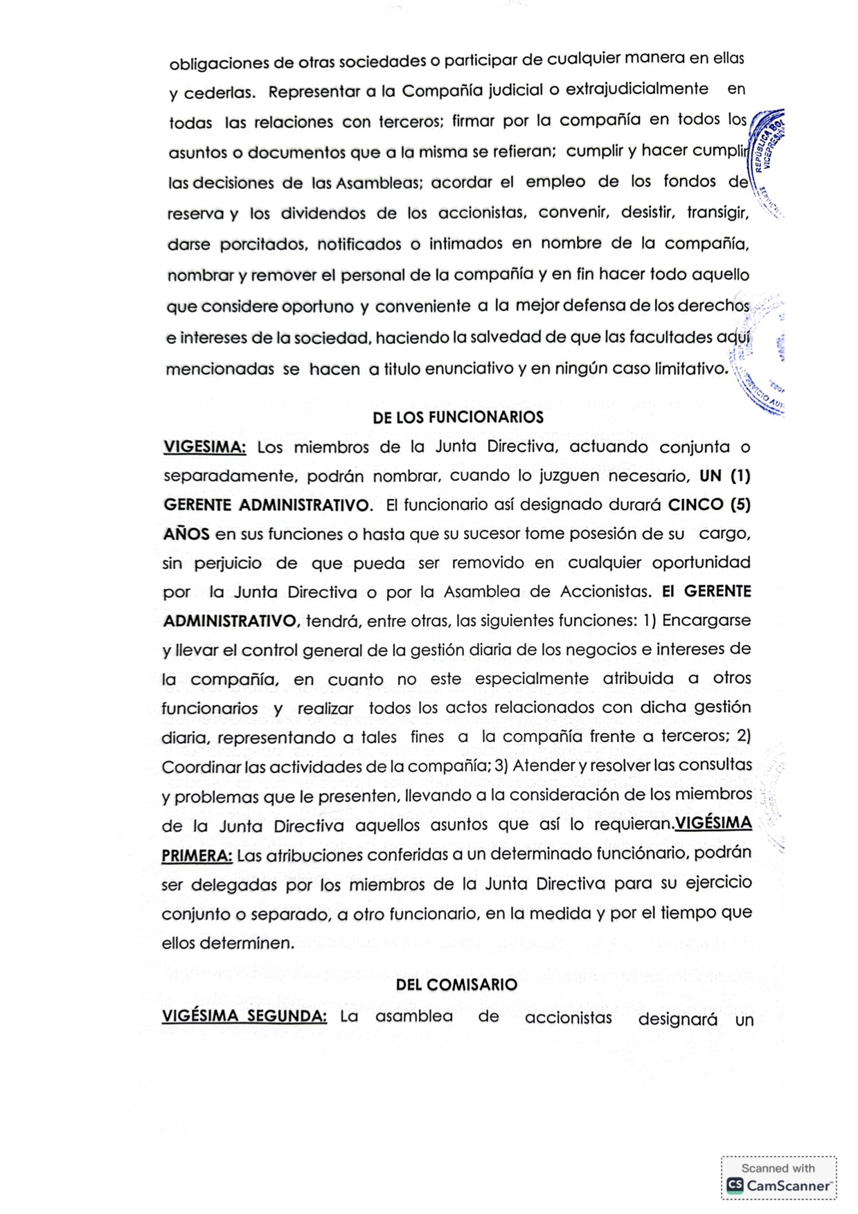 Acta Constitutiva de la empresa Alondra Distribuciones C.A. 10 Alondra 10