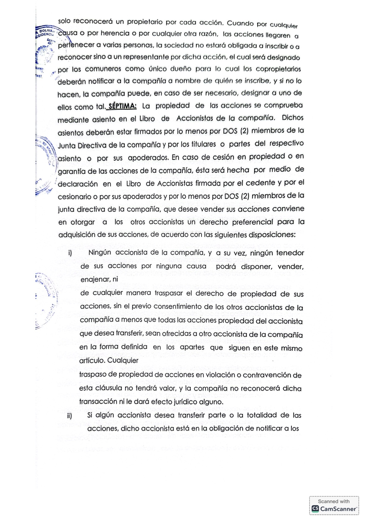 Acta Constitutiva de la empresa Alondra Distribuciones C.A. 3 Alondra 3