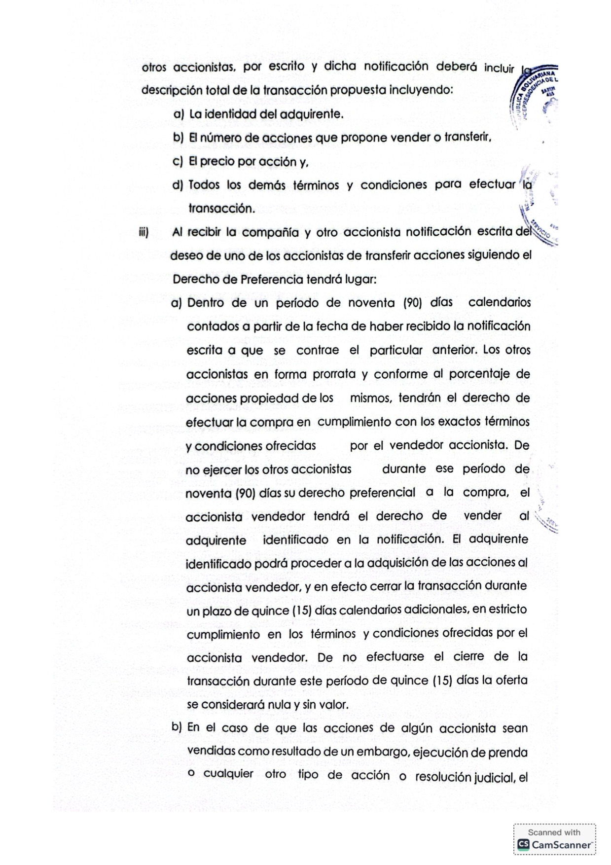 Acta Constitutiva de la empresa Alondra Distribuciones C.A. 4 Alondra 4