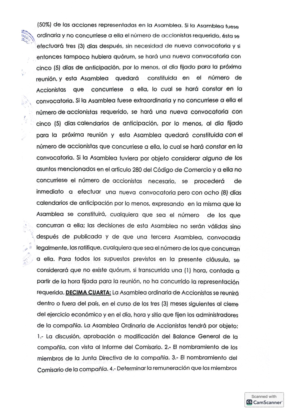 Acta Constitutiva de la empresa Alondra Distribuciones C.A. 7 Alondra 7