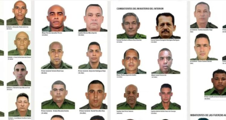 Cuba repatriará el jueves los cuerpos de los 32 militares que murieron en Venezuela 1 Cuba