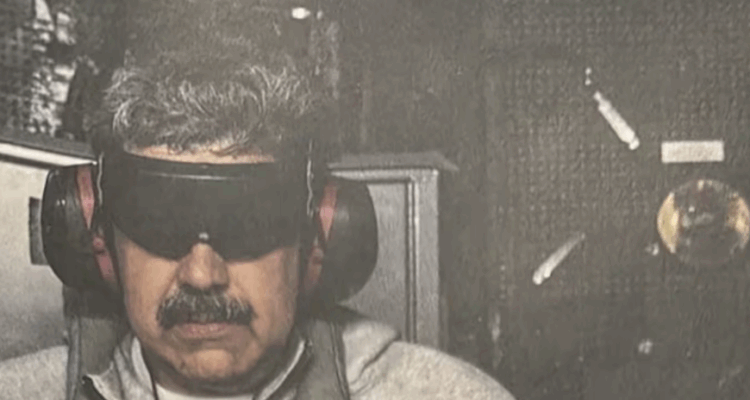 Por qué le taparon los ojos y los oídos al Presidente Maduro para trasladarlo 1 Detencion
