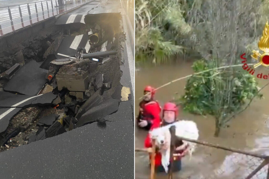 El ciclón Harry mantiene en alerta roja el sur de Italia con vientos de 150 km/h y olas de 10 metros 2 El ciclon Harry azota el sur de Italia olas de