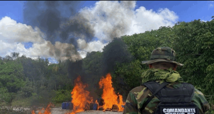 Fanb desarticuló 3 centros de minería ilegal en Amazonas 1 FANB