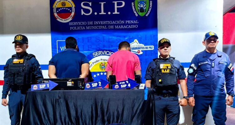 Polimaracaibo aprehendió a dos ciudadanos por hurto de batería de la Sede del Tranvía de Maracaibo 1 Robaron en el travia